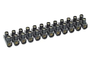 REGLETA CONEXION 25MM. NEGRO LEGRAND REF 034219