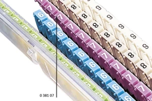 CAB NUMERO 7 VIOLETA 0.15-0.5MM2 - LEGRAND REF 038107