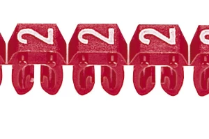 CAB3 4-6 MM2 NUMERO 2 ROJO - LEGRAND REF 038232