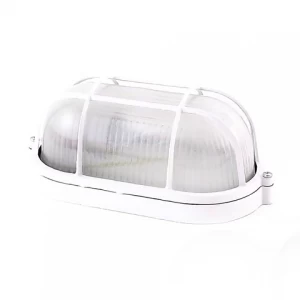 FOCO TIPO TORTUGA 60W OVALADA CON REJAS