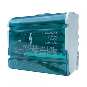 REPARTIDOR TETRAPOLAR 125A 11 CONTACTORES LEXO