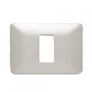 PLACA MATIX ALUMINIO NATURAL 1 MODULO BTICINO REF AM503M1AL