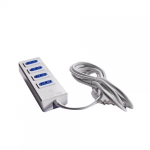 ALARGADOR MULTIPLE 4 POS 10MTS BLANCO CASTILLO