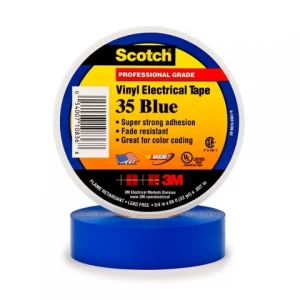 CINTA AISLADORA SUPER 35 19MMX20M 3M AZUL REF 8061083392-5