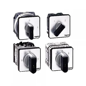 SELECTOR TRES POSICIONES FIJAS 1-0-2 22 KW LEGRAND REF : 27530