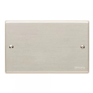 PLACA ANONIZADA MAGIC CIEGA BTICINO REF 998