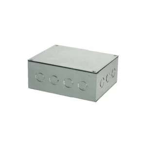 CAJA ZINCADA DE 300X200X100 CON TAPA B23 12587
