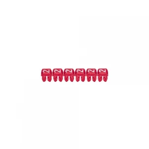 CAB NUMERO 2 ROJO  0.15-0.5MM2 - LEGRAND REF 038102