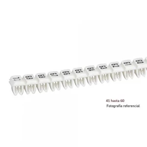 CAB3 NUM. DEL 61 AL 80 0,5-1,5 MM2 - LEGRAND REF 038153