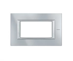 PLACA 4 MODULOS COLOR TECH MODELO AXOLUTE BTICINO REF HA4804HC