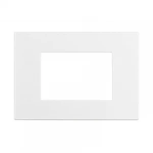 PLACA 3 MOD AIR BLANCO OPACO BTICINO REF HW4803AW