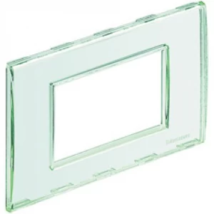 PLACA 4 MOD. TERMINACION TRANSPARENTE BTICINO REF LND4804KR