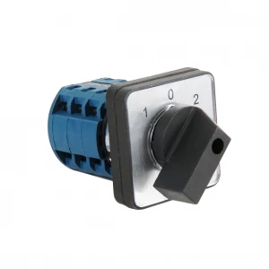 Conmutador -selector embutido (1-0-2) 3x25 - AMP MGC