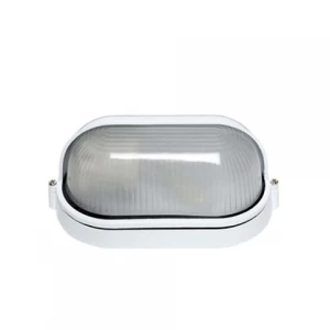 Foco tipo tortuga 60W Ovalada media sombra Blanca