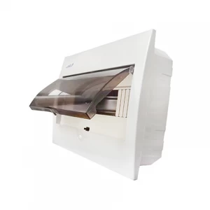 Tablero Plastico Embutido 12 Circuitos P/transparente-forceman