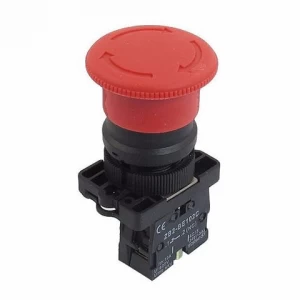 Pulsador parada de emergencia c/ret 22mm Hongo de 40mm Gol electric