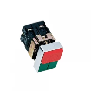 Pulsador Partir/para sin piloto 22mm