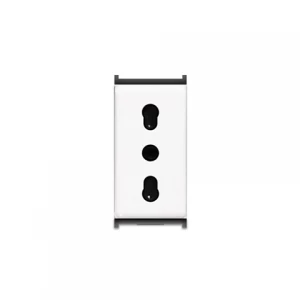 MODULO ENCHUFE 10/16AMP GRIS - SCAME 101.6403