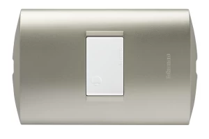 PULSADOR NA BLANCO/PERLA BTICINO REF AE2102EBNA