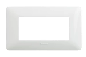 PLACA 4P BLANCO MATIX - BTICINO REF AM4804BN