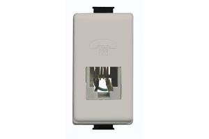TOMA TELEFONICA TIPO RJ11 - BEIGE BTICINO  REF AM5982CBE