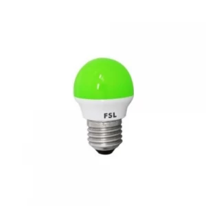 Ampolleta Bola Led 2w E-27 Verde Fsl