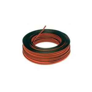 Cable Paralelo 2x22 Awg Negro/rojo X 100 Metros