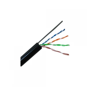 Cable Utp Cat 5 Unifilar Caja 305mt Exterior Negro Dm