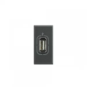 Conector Usb - Oscuro Bticino Ref Hs4285