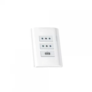 Enchufe Doble 10amp + Usb Blanco Genesis Schneider Mwd69950