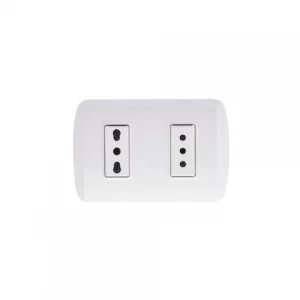 Enchufe Doble Modus Plus Blanco 10a / 16a Blanco 1288bn Bticino