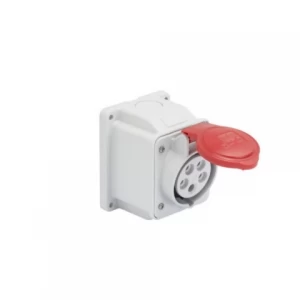 Enchufe Hembra Industrial Sobrep 380v 16a 10g 3p+t Ip44 Gewiss Ref Gw62408