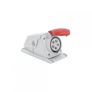 Enchufe Hembra Sobre 380v 16a Libre Halogeno 3p+t Ip67 Gewiss Ref Gw62504