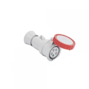 Enchufe Hembra Sobre 380v 32a Libre Halogeno 3p+n+t Ip67 Gewiss Ref Gw62516