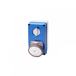 Enchufe Hembra Sobrepuesta 400v 63a 3p+t+n Ip67  Gewiss Ref Gw67264n
