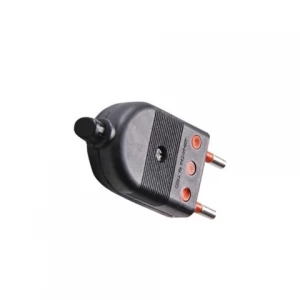 Enchufe Macho Convertible 2p 10a  Negro