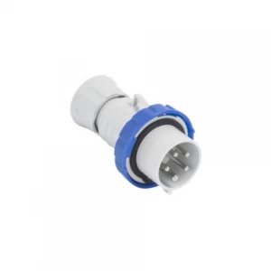 Enchufe Macho Industrial Volante 250v 16a 2p+t Ip66/69 Gewiss Ref Gw60026fh