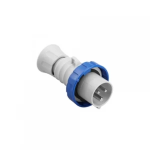 Enchufe Macho Volante 2p+t 32a 250v 6h Az Ip67 Gewiss Ref Gw60037h