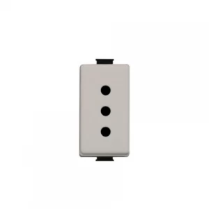 Enchufe Matix 2p + T Beige 10a 250v Bticino Ref Am5113cbe