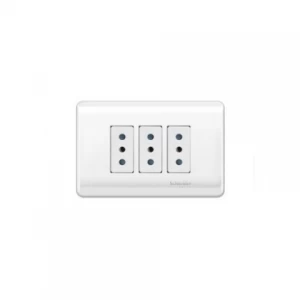 Enchufe Triple 10 Amp Genesis Blanco Schneider Mwd130327518