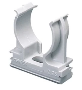 ABRAZADERA CLIP PRESION 25mm LIBRE HALOGENO GEWISS REF GW50603