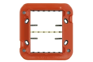 SOPORTE PLASTICO 6 MOD. (3+3) BTICINO REF H4726