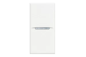 PULSADOR NC 10A 250V - BLANCO BTICINO  REF HD4034