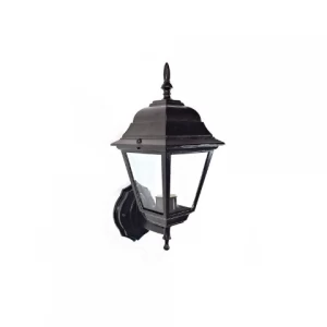 FAROL APLIQUE NEGRO E-27 CUADRADO