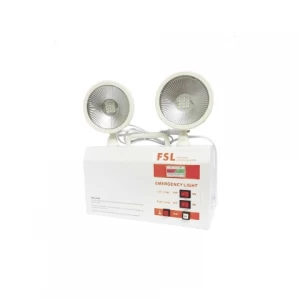 LAMPARA EMERGENCIA 5W 2 FOCOS LED-FSL