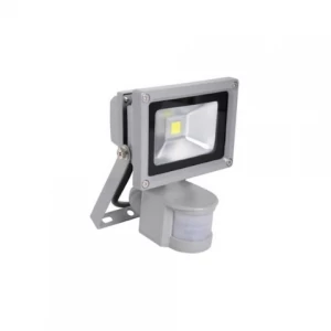 FOCO REFLECTOR LED 10W CON SENSOR LUZ CALIDA - JIE