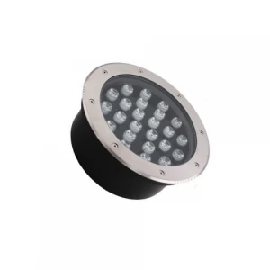 FOCO PISO LED EMBUTIDO 24W LUZ FRIA JIE 25CM WT