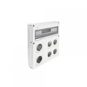 TABLERO FAENA 20 CC ENCHUFE 4x16/32A+2x63A LIBRE HALOGENO GEWISS REF GW68021N