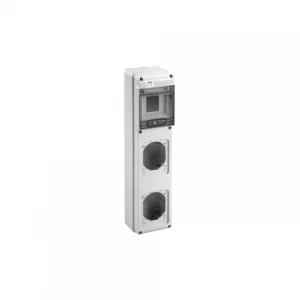 TABLERO FAENA 5 CC  2 ENCHUFE 16/32A LIBRE HALOGENO GEWISS REF GW68020N