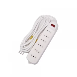 Alargador Multiple 6 Pos 1.5mts Blanco